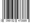 Barcode Image for UPC code 0098132473885