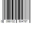 Barcode Image for UPC code 0098132504787