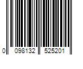 Barcode Image for UPC code 0098132525201