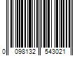 Barcode Image for UPC code 0098132543021