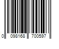 Barcode Image for UPC code 0098168700597