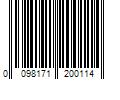 Barcode Image for UPC code 0098171200114