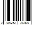 Barcode Image for UPC code 0098262000500