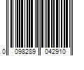 Barcode Image for UPC code 0098289042910