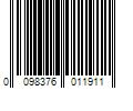 Barcode Image for UPC code 0098376011911