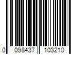 Barcode Image for UPC code 0098437103210