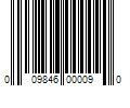 Barcode Image for UPC code 009846000090