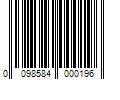 Barcode Image for UPC code 0098584000196