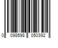 Barcode Image for UPC code 0098598050392