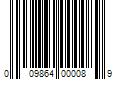 Barcode Image for UPC code 009864000089