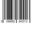 Barcode Image for UPC code 0098652840013