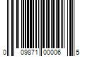 Barcode Image for UPC code 009871000065