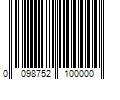 Barcode Image for UPC code 0098752100000