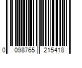 Barcode Image for UPC code 0098765215418