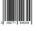 Barcode Image for UPC code 0098771549309