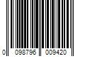 Barcode Image for UPC code 0098796009420