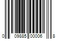 Barcode Image for UPC code 009885000068