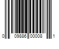 Barcode Image for UPC code 009886000081