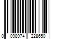 Barcode Image for UPC code 0098974228650