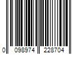 Barcode Image for UPC code 0098974228704