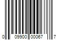 Barcode Image for UPC code 009900000677