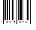 Barcode Image for UPC code 0099071002853