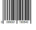 Barcode Image for UPC code 0099081190540