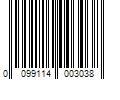 Barcode Image for UPC code 0099114003038