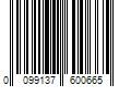 Barcode Image for UPC code 0099137600665