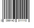 Barcode Image for UPC code 0099143011110