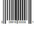 Barcode Image for UPC code 009916000081