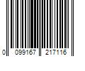 Barcode Image for UPC code 0099167217116