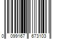 Barcode Image for UPC code 0099167673103