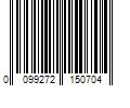 Barcode Image for UPC code 0099272150704