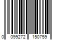 Barcode Image for UPC code 0099272150759