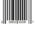 Barcode Image for UPC code 009930000067