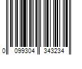 Barcode Image for UPC code 0099304343234