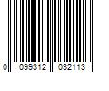 Barcode Image for UPC code 0099312032113