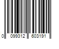 Barcode Image for UPC code 0099312603191