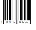 Barcode Image for UPC code 0099312806042