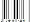 Barcode Image for UPC code 0099446425911