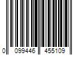 Barcode Image for UPC code 0099446455109