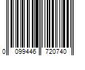 Barcode Image for UPC code 0099446720740