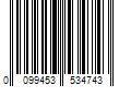 Barcode Image for UPC code 0099453534743