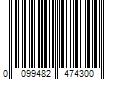 Barcode Image for UPC code 0099482474300