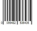 Barcode Image for UPC code 0099482536435