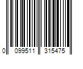 Barcode Image for UPC code 0099511315475