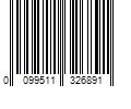 Barcode Image for UPC code 0099511326891