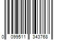 Barcode Image for UPC code 0099511343768