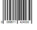 Barcode Image for UPC code 0099511424030